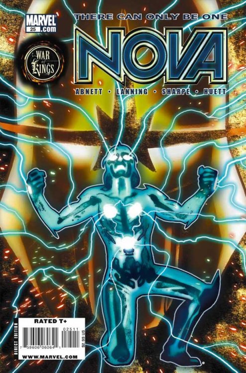Comic Books Marvel Comics - Nova (2007 4th Series) 025 (Cond. VF-) 21734 - Cardboard Memories Inc.