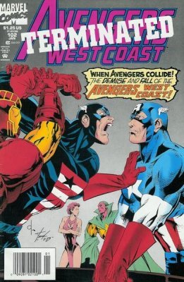 Comic Books Marvel Comics - Avengers West Coast (1985) 102 (Cond. VG) 21981 - Cardboard Memories Inc.