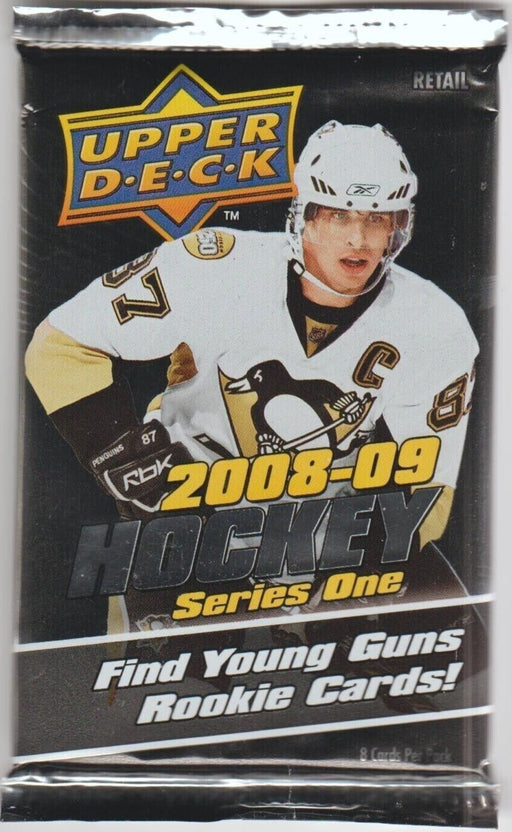 Sports Cards Upper Deck - 2008-09 - Hockey - Series 1 - Retail Pack - Cardboard Memories Inc.