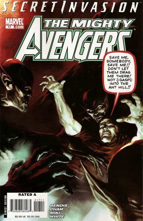 Comic Books Marvel Comics - Mighty Avengers 017 (Cond. FN) 21953 - Cardboard Memories Inc.