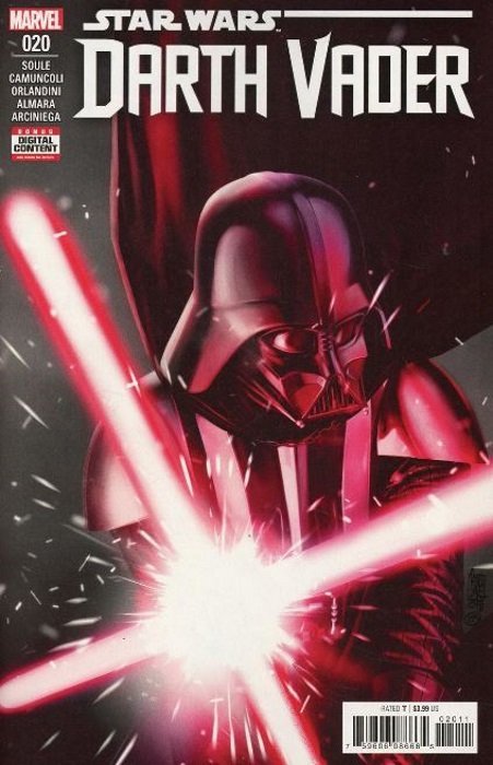 Comic Books Marvel Comics - Star Wars Darth Vader 020 (Cond. VF-) 1018 - Cardboard Memories Inc.