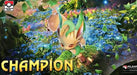 Trading Card Games Ultra Pro - Pokemon - League Cup Champion - Leafeon - Playmat - Cardboard Memories Inc.