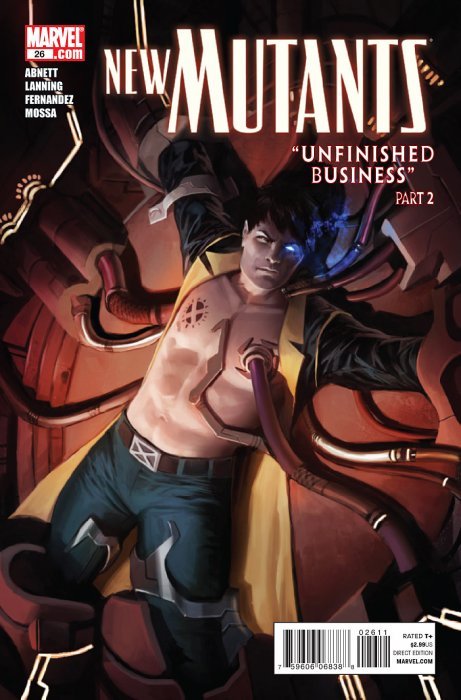 Comic Books Marvel Comics - New Mutants 026 (3rd Series 2009) 026 (Cond. FN) 21833 - Cardboard Memories Inc.