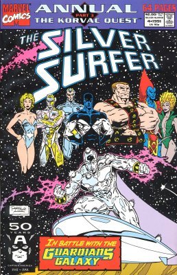 Comic Books Marvel Comics - Silver Surfer Annual (2nd Series) 004 (Cond. VG) 21775 - Cardboard Memories Inc.