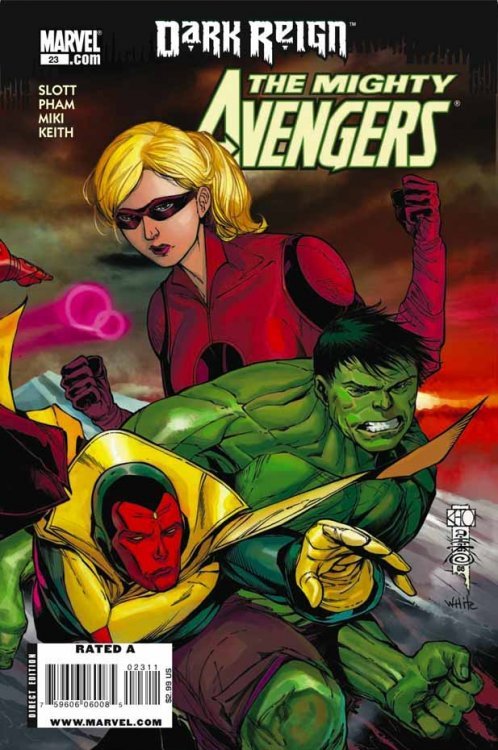 Comic Books Marvel Comics - Mighty Avengers 023 (Cond. FN) 21951 - Cardboard Memories Inc.