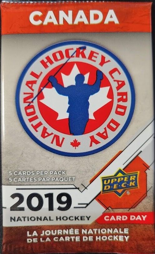 Sports Cards Upper Deck - 2019 - Hockey - National Hockey Card Day - Pack - Cardboard Memories Inc.