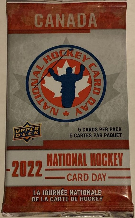 Sports Cards Upper Deck - 2022 - Hockey - National Hockey Card Day - Pack - Cardboard Memories Inc.