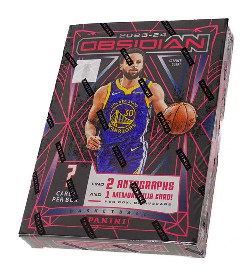 Collectable Sports Cards Panini - 2023-24 - Basketball - Obsidian - Hobby Box | Cardboard Memories Inc. 746134158315