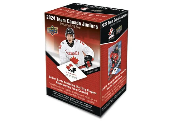 Sports Cards Upper Deck - 2024 - Hockey - Team Canada Juniors  - Blaster Box - Cardboard Memories Inc.