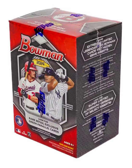 Sports Cards Topps - 2024 - Baseball - Bowman - Blaster Value Box - Cardboard Memories Inc.