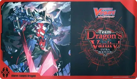 Trading Card Games Bushiroad - Cardfight!! Vanguard - Team Dragons Vanity - Claret Sword Dragon - Rubber Playmat - Cardboard Memories Inc.