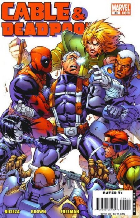 Comic Books Marvel Comics - Cable & Deadpool (2004) 034 (Cond. VG) 21921 - Cardboard Memories Inc.
