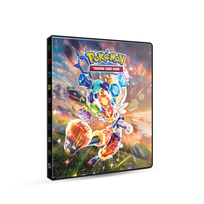 Trading Card Games Pokemon - Scarlet and Violet - Stellar Crown - 4 Pocket Portfolio Binder - Pre-Order September 20th 2024 - Cardboard Memories Inc.