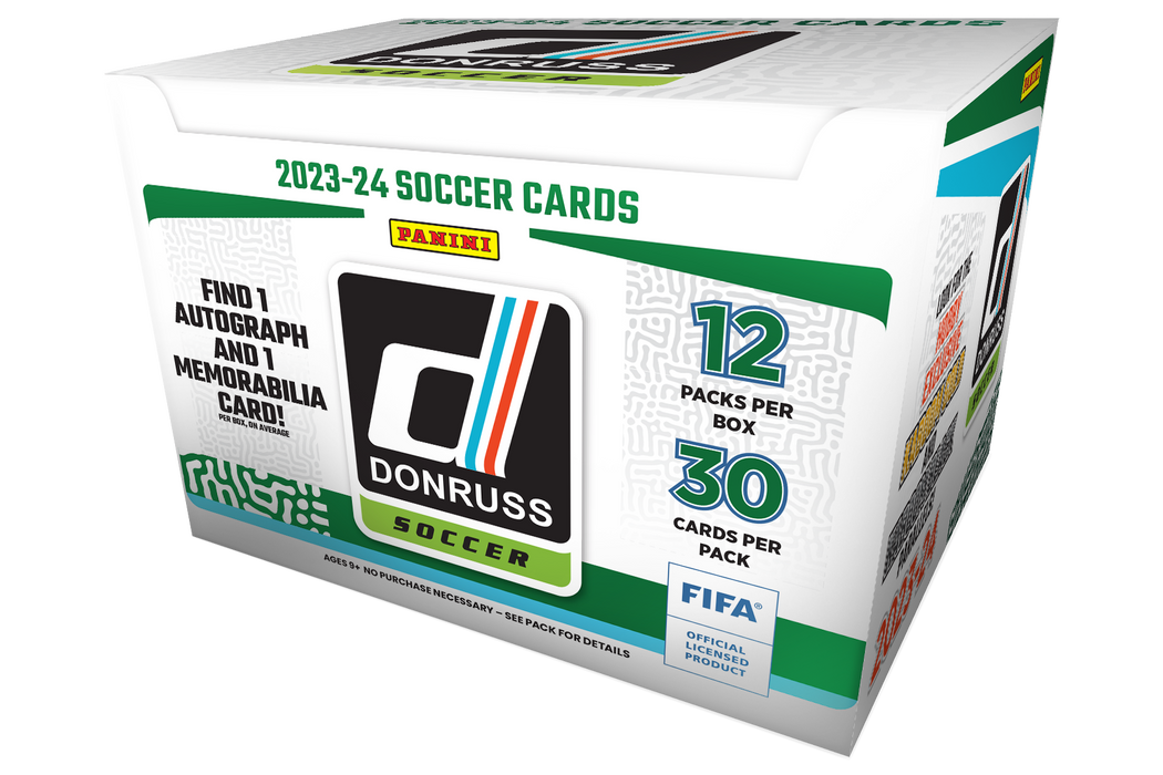 Sports Cards Panini - 2023-24 - Soccer - Donruss - Hobby Box - Cardboard Memories Inc.