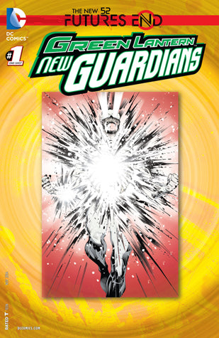 Comic Books DC Comics - Green Lantern New Guardians Futures End (2014) 001 - Non-Lenticular Cover Variant Edition (Cond. VF-) - 22003 - Cardboard Memories Inc.