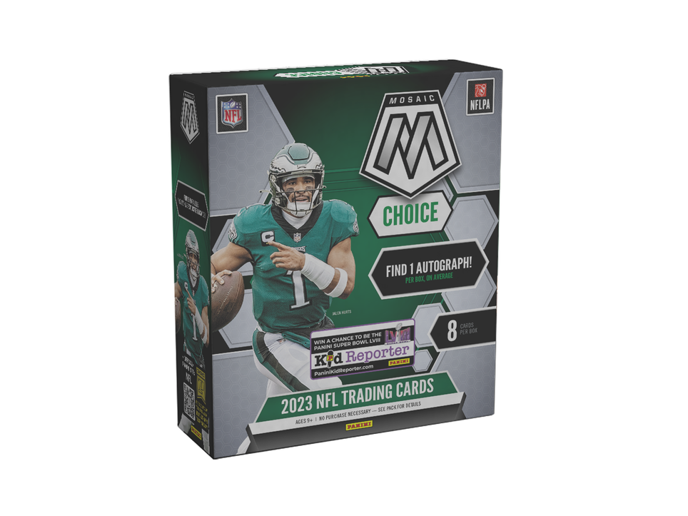 Panini 2023 Football Mosaic Choice Box — Cardboard Memories Inc.