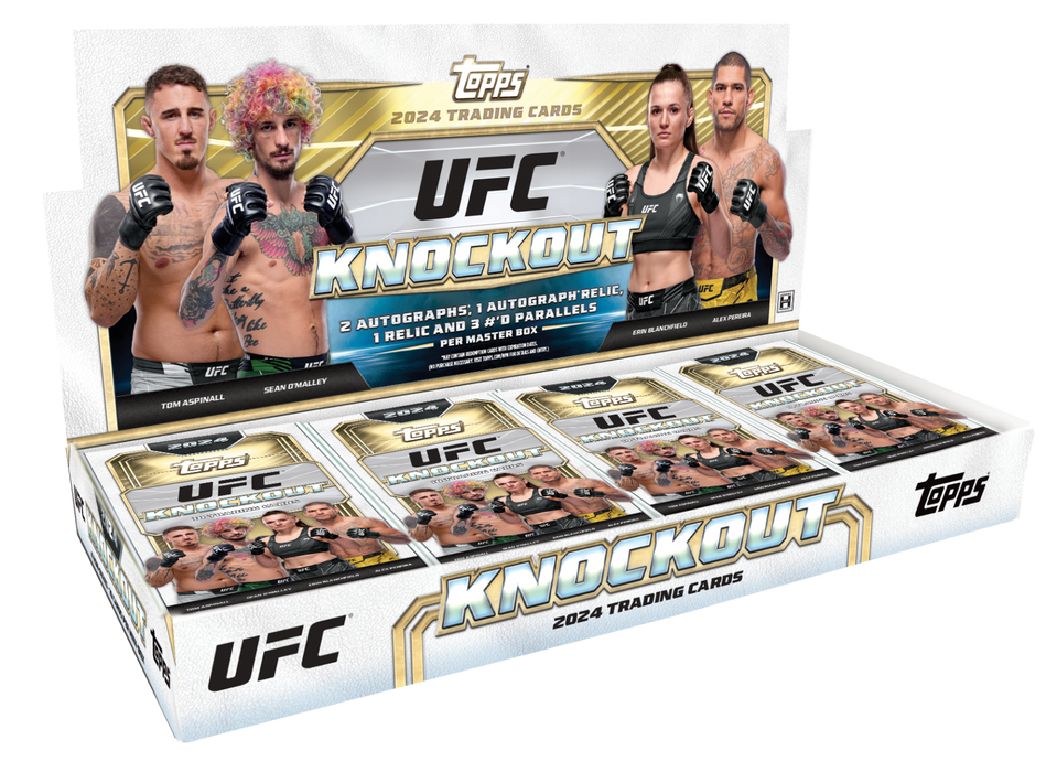 Sports Cards Topps - 2024 - UFC - Knockout - Hobby Box - Cardboard Memories Inc.