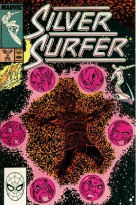 Comic Books Marvel Comics - Silver Surfer (1987 2nd Series) 009 (Cond. FN+) 21815 - Cardboard Memories Inc.