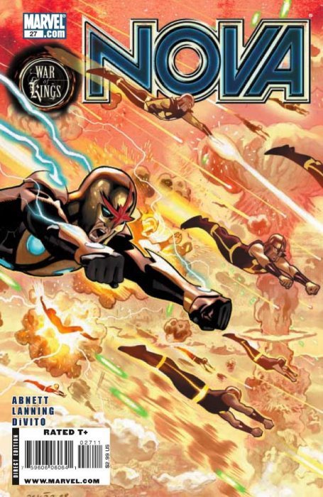 Comic Books Marvel Comics - Nova (2007 4th Series) 027 (Cond. VF-) 21735 - Cardboard Memories Inc.
