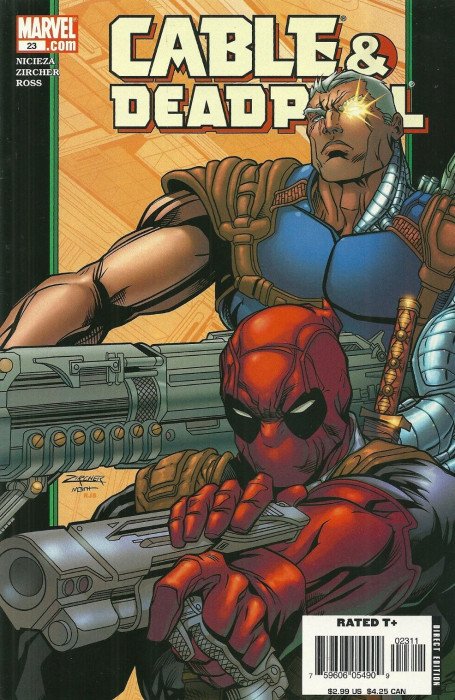 Comic Books Marvel Comics - Cable & Deadpool (2004) 023 (Cond. VG) 21928 - Cardboard Memories Inc.