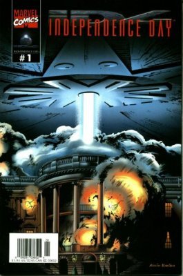 Comic Books Marvel Comics - Independence Day 001 (Cond. VF-) 21624 - Cardboard Memories Inc.