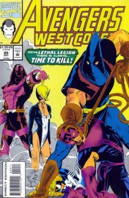 Comic Books Marvel Comics - Avengers West Coast (1985) 099 (Cond. FN) 21983 - Cardboard Memories Inc.