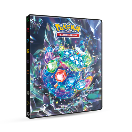 Trading Card Games Pokemon - Scarlet and Violet - Stellar Crown - 9 Pocket Portfolio Binder - Cardboard Memories Inc.