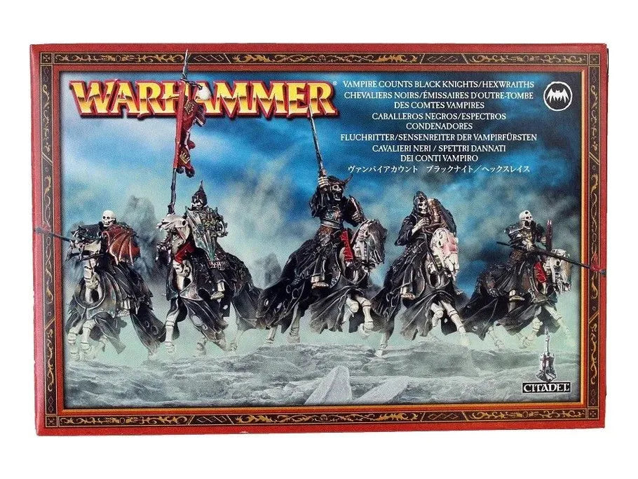 Collectible Miniature Games Games Workshop - Warhammer Fantasy - Vampire Counts - Black Knights/Hexwraiths - 91-10 (2011 Production) - DAMAGED BOX - Cardboard Memories Inc.