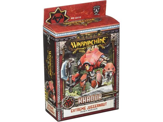 Collectible Miniature Games Privateer Press - Warmachine - Khador - Juggernaut Extreme Sculpt - PIP 33115 - Cardboard Memories Inc.