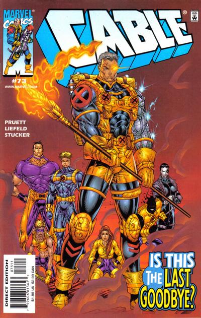 Comic Books Marvel Comics - Cable (1993 1st Series) 073 (Cond. FN) 21871 - Cardboard Memories Inc.
