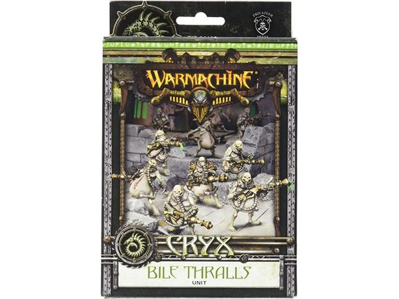 Collectible Miniature Games Privateer Press - Warmachine - Cryx - Bile Thralls Unit - PIP 34102 - Cardboard Memories Inc.