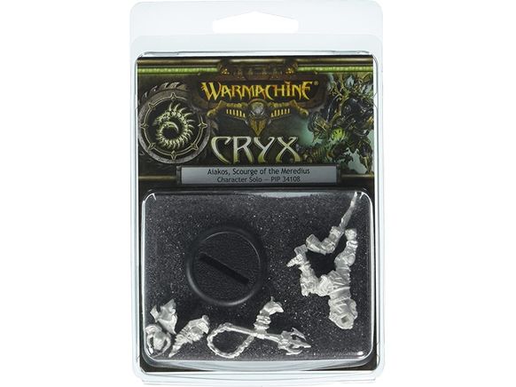 Collectible Miniature Games Privateer Press - Warmachine - Cryx - Aiakos, Scourge of the Meredius Character Solo - PIP 34108 - Cardboard Memories Inc.