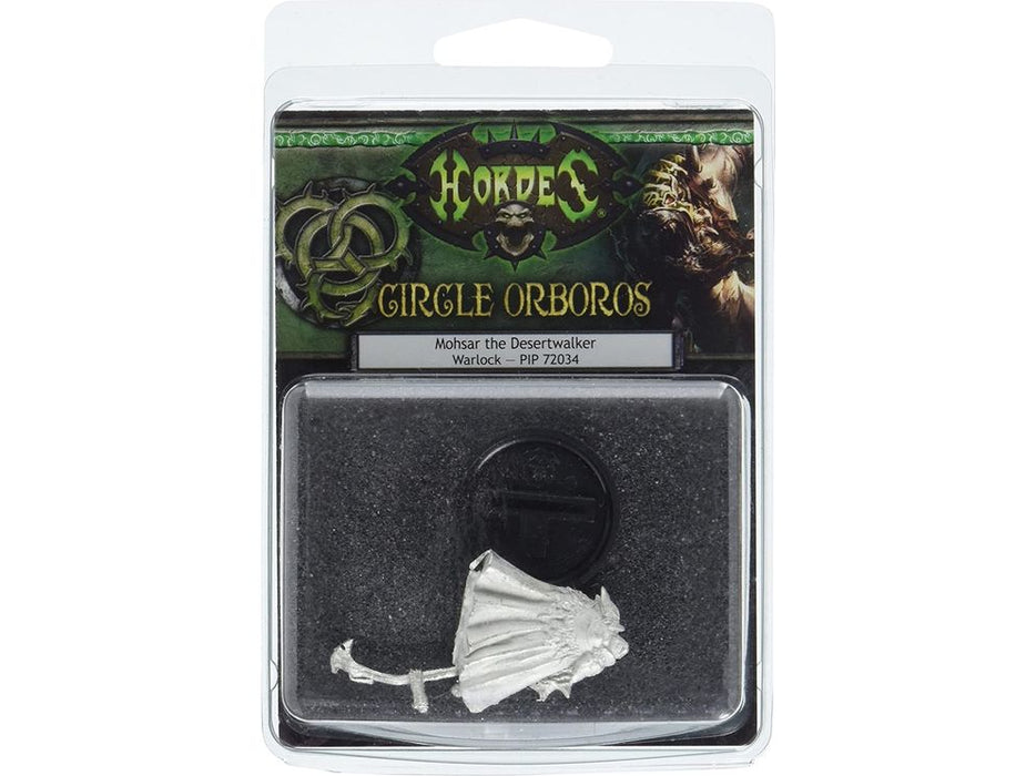 Collectible Miniature Games Privateer Press - Hordes - Circle Orboros - Mohsar the Desertwalker Warlock - PIP 72034 - Cardboard Memories Inc.