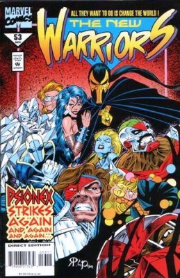 Comic Books Marvel Comics - New Warriors (1st Series 1990) 053 (Cond. FN) 21830 - Cardboard Memories Inc.