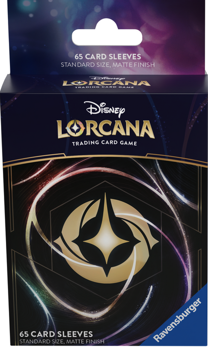 Supplies Disney - Lorcana - Shimmering Skies - Sleeves - Lorcana Symbol - Cardboard Memories Inc.