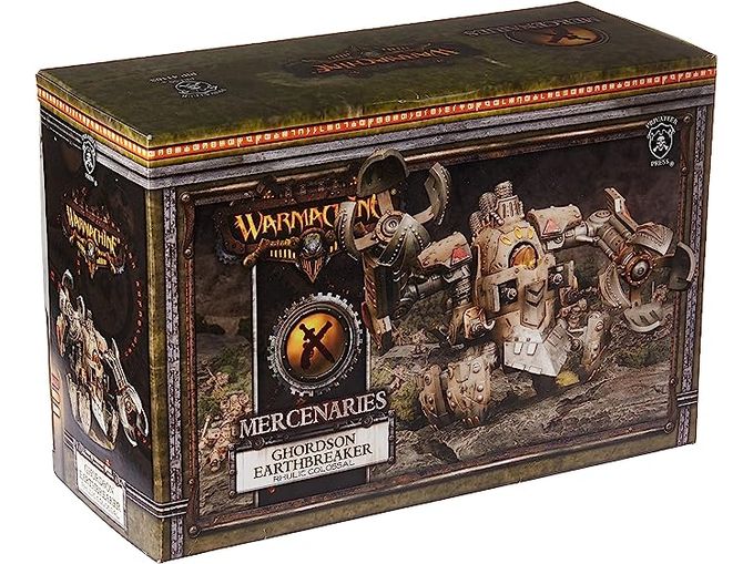 Collectible Miniature Games Privateer Press - Warmachine - Mercenaries - Ghordson Earthbreaker - PIP 41103 - Cardboard Memories Inc.