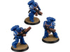 Collectible Miniature Games Games Workshop - Warhammer 40K - Space Marines - Infernus Marines and Paint Set - 60-11 - Cardboard Memories Inc.