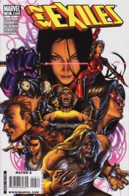 Comic Books Marvel Comics - New Exiles 013 (Cond. G) 21824 - Cardboard Memories Inc.