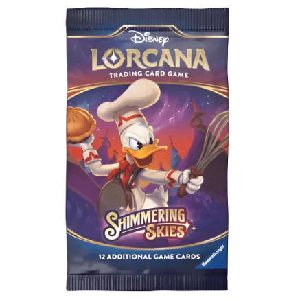 Trading Card Games Disney - Lorcana - Shimmering Skies - Booster Pack - Cardboard Memories Inc.