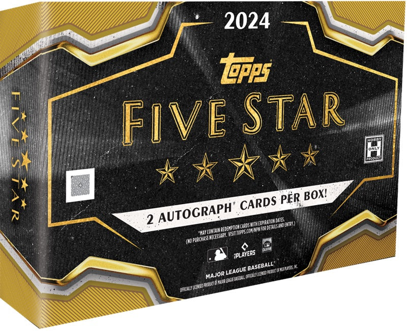 Topps - 2024 - Baseball - Five Star - Hobby Box — Cardboard Memories Inc.