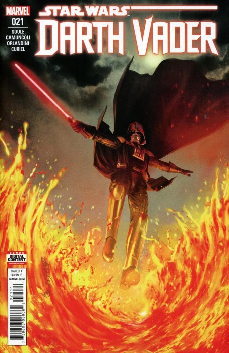 Comic Books Marvel Comics - Star Wars Darth Vader 021 (Cond. VF-) 1019 - Cardboard Memories Inc.