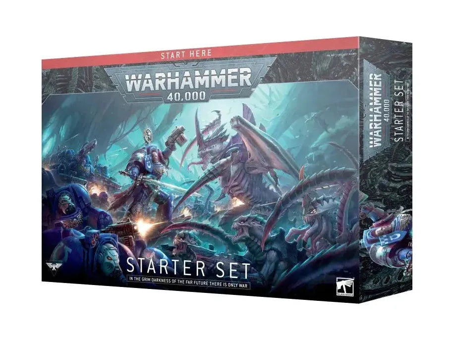 Collectible Miniature Games Games Workshop - Warhammer 40K - Starter Set - 40-03 - Cardboard Memories Inc.