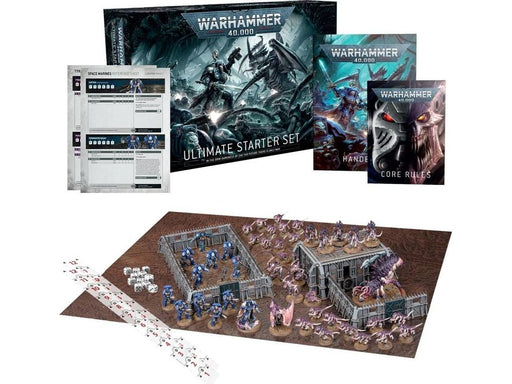 Collectible Miniature Games Games Workshop - Warhammer 40K - Ultimate Starter - Starter Set - 40-05 - Cardboard Memories Inc.