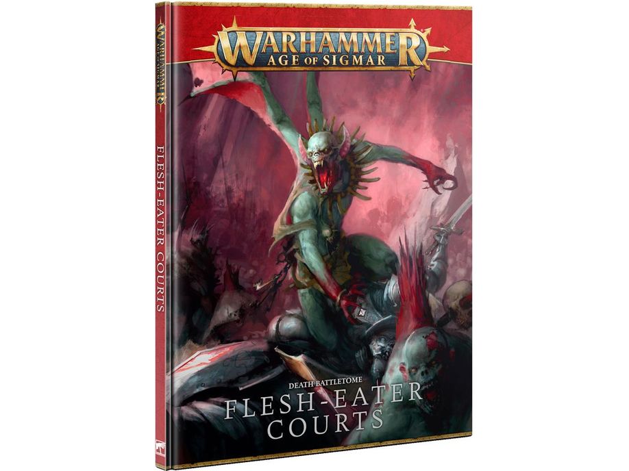 Collectible Miniature Games Games Workshop - Warhammer Age of Sigmar - Flesh-Eater Courts - Battletome - Cardboard Memories Inc.