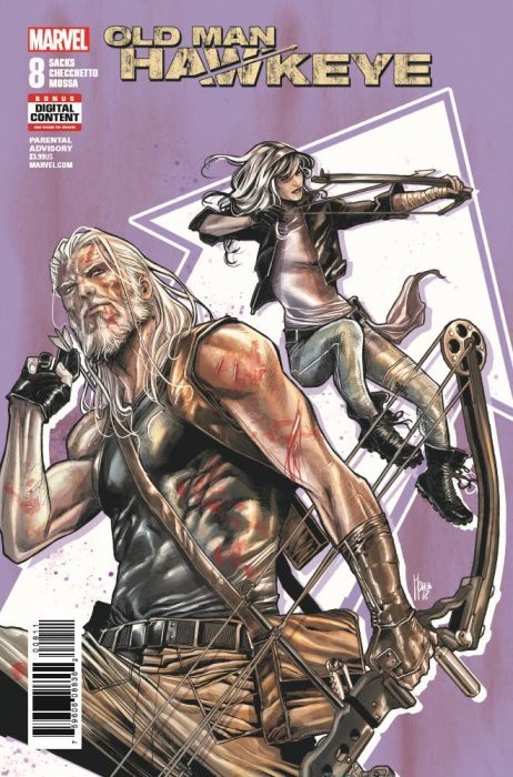 Comic Books Marvel Comics - Old Man Hawkeye 008 (Cond. VF-) 0208 - Cardboard Memories Inc.