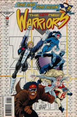Comic Books Marvel Comics - New Warriors (1st Series 1990) 049 (Cond. FN) 21827 - Cardboard Memories Inc.
