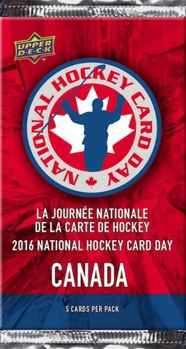 Sports Cards Upper Deck - 2016 - Hockey - National Hockey Card Day - Pack - Cardboard Memories Inc.