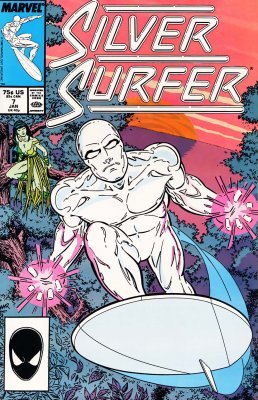 Comic Books Marvel Comics - Silver Surfer (1987 2nd Series) 007 (Cond. VG) 21817 - Cardboard Memories Inc.