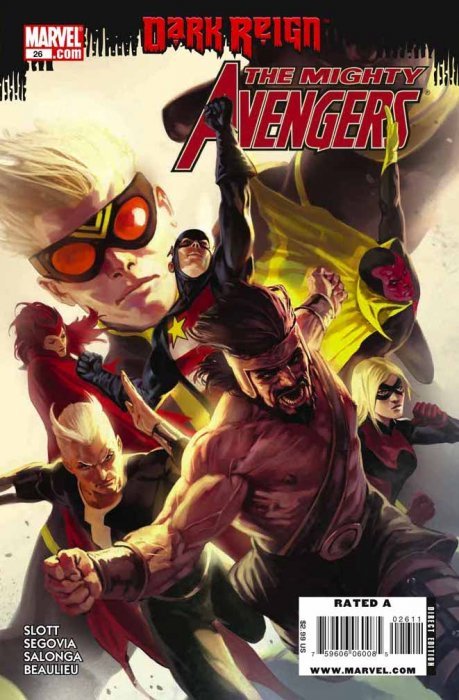 Comic Books Marvel Comics - Mighty Avengers 026 (Cond. FN) 21948 - Cardboard Memories Inc.