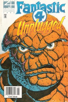 Comic Books Marvel Comics - Fantastic Four Unplugged 001 (Cond. VG) 21641 - Cardboard Memories Inc.